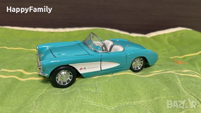 Мащабен модел Chevrolet Corvette 1957 1:24 Maisto, снимка 1