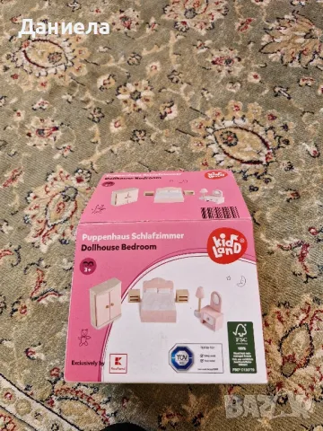 Детска дървена къща за кукли , снимка 9 - Играчки за стая - 48154338
