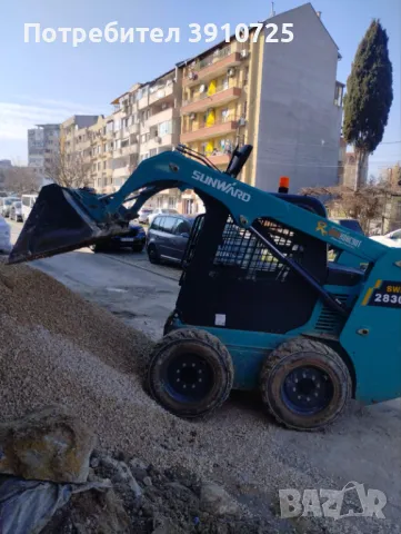 Услуги с бобкат и мини багер 