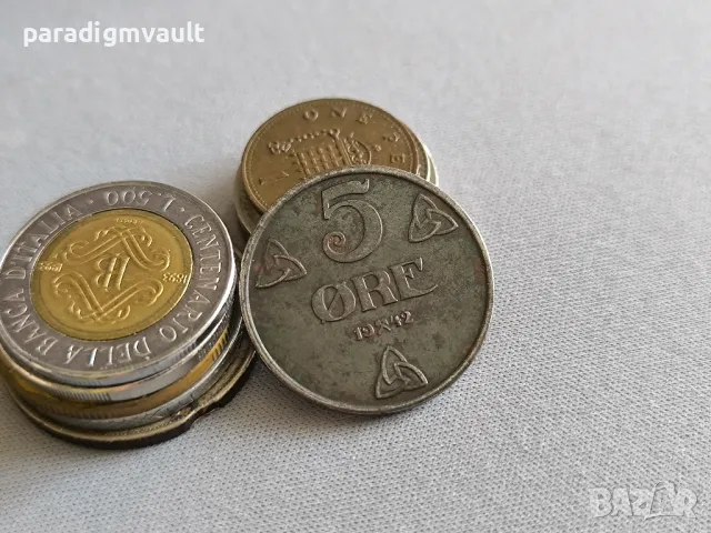 Монета - Норвегия - 5 оре | 1942г.