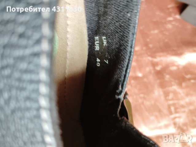 Дамски обувки от естествена кожа 40 номер, снимка 7 - Дамски ежедневни обувки - 53412262