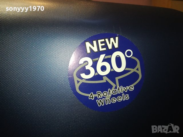 КУФАР С ТВЪРДИ СТРАНИ-ГОЛЯМ НОВ 1108230902, снимка 8 - Куфари - 41821803