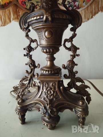 Барокова настолна лампа, снимка 2 - Настолни лампи - 41893186