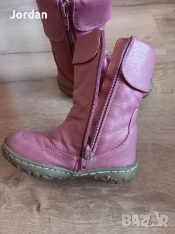 Детски ботушки F&F естествена кожа, снимка 5 - Детски боти и ботуши - 48437746