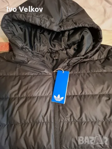 Мъжка,оригинална шуба,Adidas(xl)'., снимка 3 - Якета - 56195173