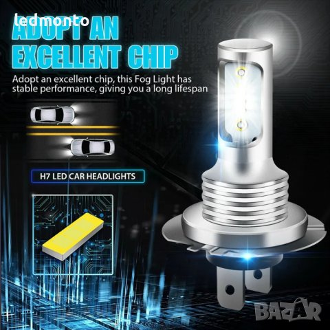 🔦🚗 Продаваме LED крушки H7 Mini - Изключително качествени и ярки крушки