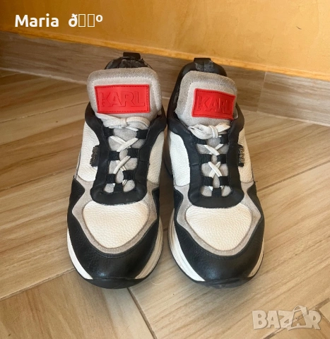Оригинални сникърси Karl Lagerfeld, снимка 7 - Маратонки - 53697821
