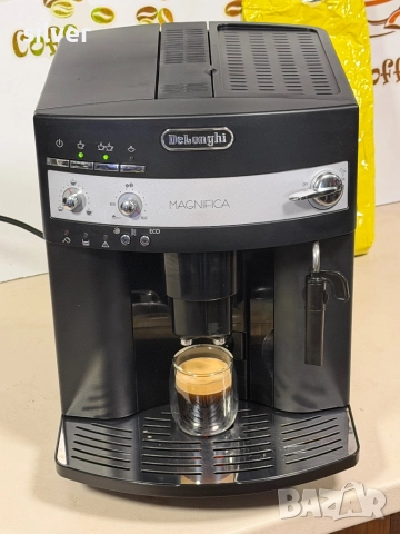 Кафемашина кафе автомат delonghi magnifica с гаранция, снимка 7 - Кафемашини - 52754678