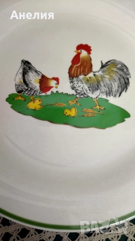 Luciano Italy Кокошки и петлета, снимка 6 - Чинии - 52942179