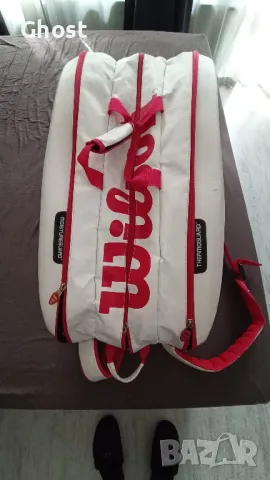 Wilson 2 бр. Pro Staff 95" (със сак Wilson 1914) - юбилейни 100 г., снимка 11 - Тенис - 48861202