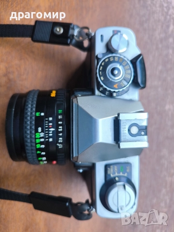 MINOLTA XG 2 MD ROKKOR 1:1,7 f=50 mm, снимка 6 - Фотоапарати - 51623912