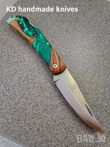 Сгъваем нож ръчно изработен 