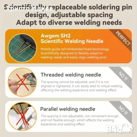 Преносим мини апарат за точково заваряване, снимка 7 - Друга електроника - 53349278