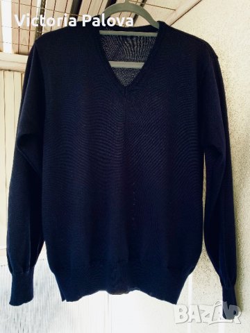 Екстра нежен меринос блуза/пуловер унисекс, снимка 1 - Блузи с дълъг ръкав и пуловери - 39534458