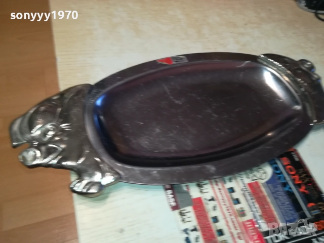 ПРАСЕ-ИНОКСОВ ПОДНОС 2009252146, снимка 3 - Колекции - 51781829