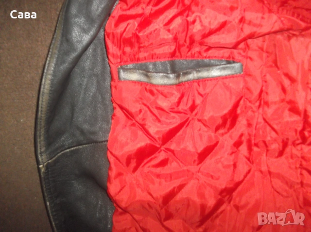 Кожено яке ASOS  мъжко,Л, снимка 8 - Якета - 53012983