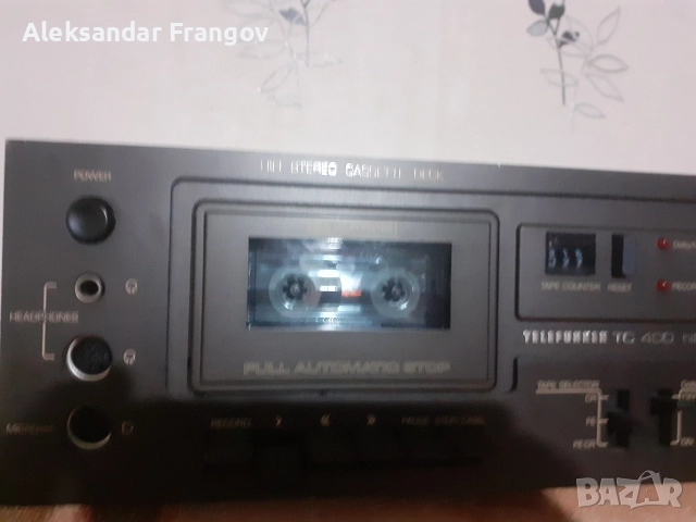 продавам дек TELEFUNKEN TC 400 hifi, снимка 3 - Декове - 52724754