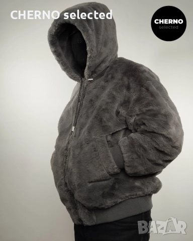 ZARA двулицево яке тип bomber с изкуствен косъм – размер XL / XXL – ново без етикети, снимка 11 - Якета - 52877577