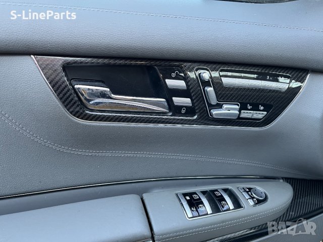 W216 W 216 Mercedes CL65 CL 65 AMG карбонов интериор H73 TRIM PIECES - CARBON HIGH GLOSS - 1500лв, снимка 7 - Части - 39580216