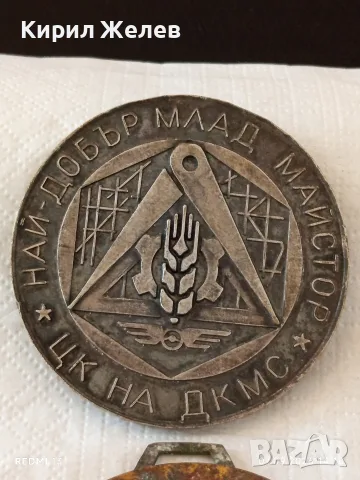Два плакета НАЙ ДОБЪР МЛАД МАЙСТОР - ЦК на ДКМС за КОЛЕКЦИЯ ДЕКОРАЦИЯ 16227, снимка 3 - Антикварни и старинни предмети - 55977832
