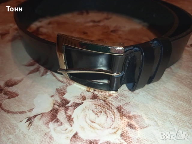 CLAUDIO ORCIANI Нов Италиански Мъжки Колан от Естествена Кожа 115см., снимка 6 - Колани - 52675777