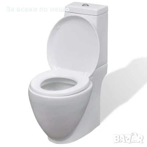 Комплект тоалетна чиния и биде, бял Код P712, снимка 2 - Други стоки за дома - 50585563