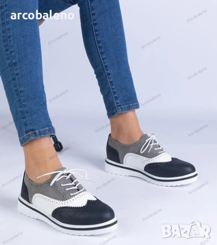 Дамски класически оксфорд обувки Toddi, 3цвята , снимка 8 - Дамски ежедневни обувки - 51247195