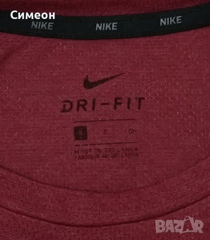 Nike DRI-FIT оригинална тениска S Найк спортна памучна фланелка, снимка 3 - Спортни дрехи, екипи - 41485677