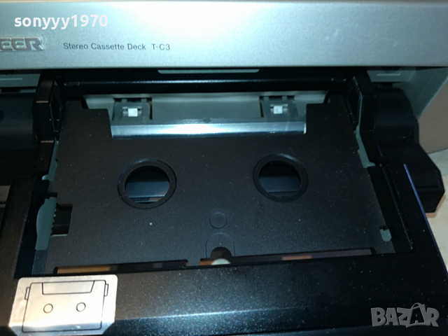 pioneer t-c3 reverse deck-made in japan-swiss 2303221129, снимка 8 - Декове - 36204126