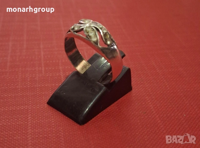 Сребърен пръстен, снимка 2 - Пръстени - 52655744