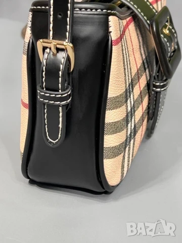 чанти BURBERRY Check Sling Bag, снимка 9 - Чанти - 50673011
