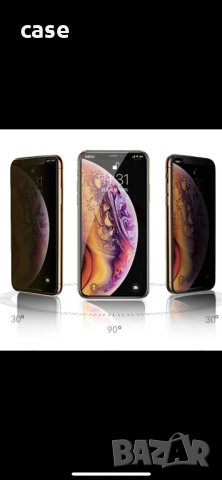 Iphone 15,15 pro,15 pro max стъклен протектор прайвъси черен, снимка 5 - Фолия, протектори - 42504529