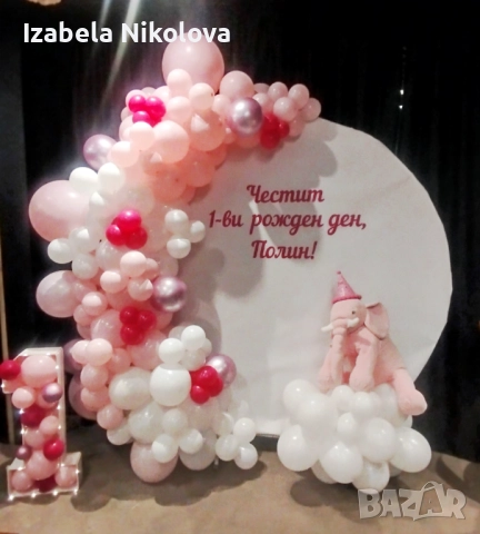 Украса за детски рожден ден , снимка 4 - Други услуги - 45724254