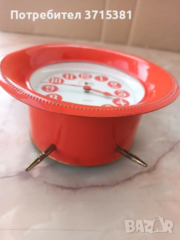 Немски будилник Kaiser , снимка 5 - Антикварни и старинни предмети - 53721130