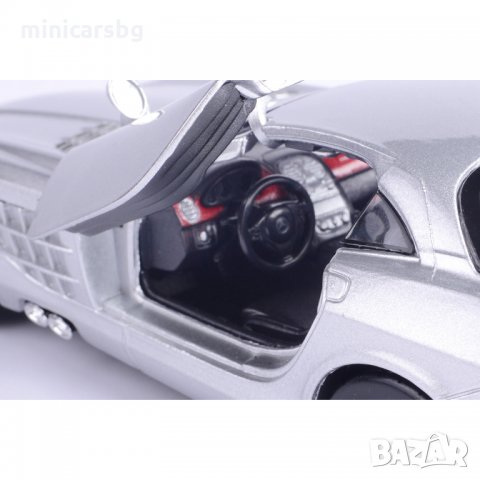 Метални колички: Mercedes-Benz SLR McLaren (Мерцедес Бенц), снимка 4 - Колекции - 34685200
