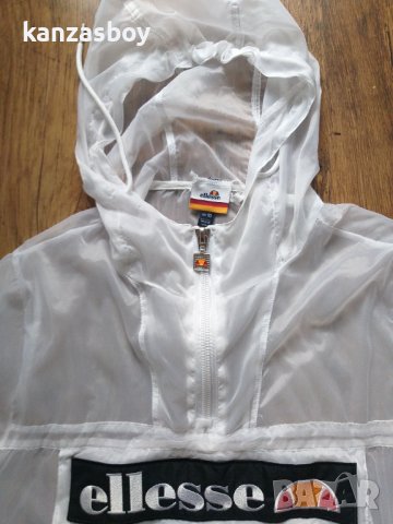 Ellesse Azzuro - страхотна дамска ветровка КАТО НОВА, снимка 2 - Спортни екипи - 40739034