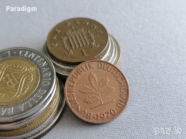 Монета - Германия - 2 пфенига | 1970г.; серия F, снимка 2 - Нумизматика и бонистика - 40461822