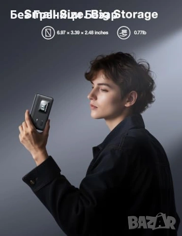 Ново 30W PD зарядно кейс с 3 батерии за Insta360 Ace Pro 2 Ace Pro камера, снимка 4 - Батерии, зарядни - 53745425