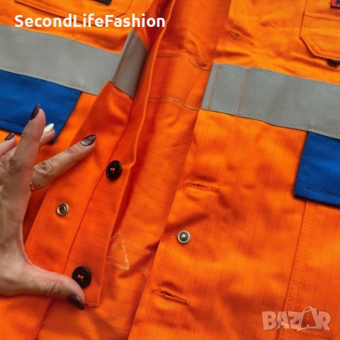 Мъжко работно яке Multinorm огнеупорноразмер L 54 ново., снимка 6 - Якета - 52287867