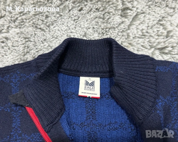 Мъжки пуловер Dale of Norway Oberstdorf Sweater, Размер XL, снимка 5 - Пуловери - 53657827