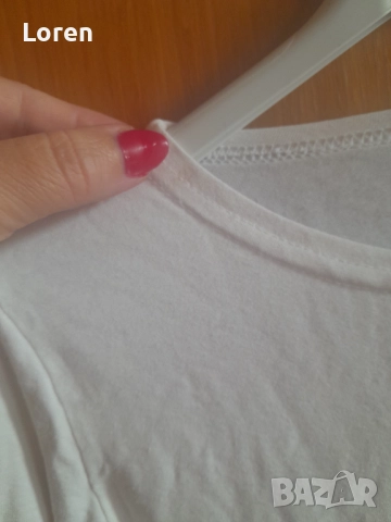 Подарявам!Детска бяла блузка , снимка 3 - Детски Блузи и туники - 51543579