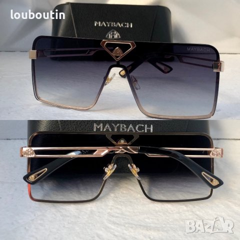 Maybach 2023 мъжки слънчеви очила маска 3 цвята, снимка 1 - Слънчеви и диоптрични очила - 40580664