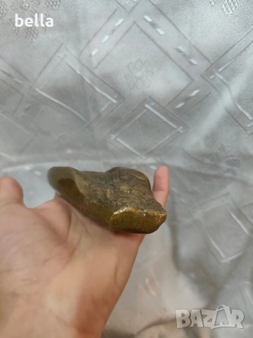 Автентична бронзова пластика „Ръка"- изключително масивна !, снимка 13 - Антикварни и старинни предмети - 53495274