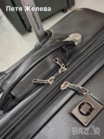 Куфар HAUPTSTADTKOFFER ( с телескопична дръжка, колела, шифър,уширител)