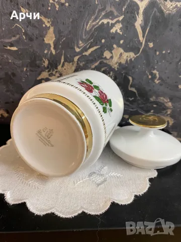 Баварска порцеланова бонбониера, снимка 4 - Сервизи - 49702552