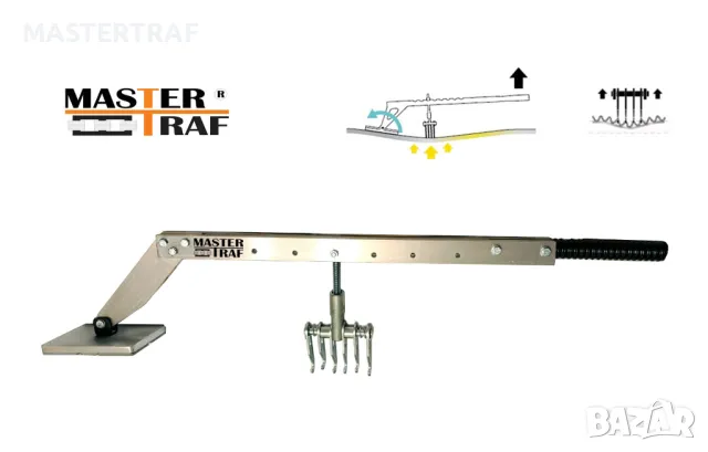 Лост (рамо) за изтегляне на ламарина 80 см - за работа със спотер, снимка 2 - Автотенекеджийски и автобояджийски - 47245069