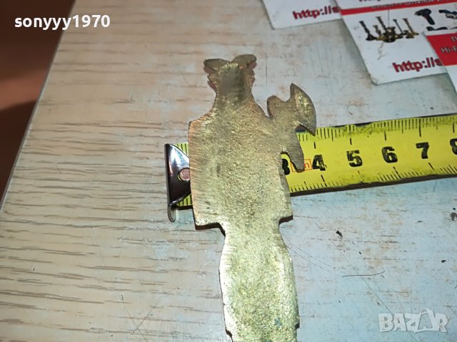 ЗЛАТЕН НОЖ ВНОС ФРАНЦИЯ 1512221941, снимка 11 - Антикварни и старинни предмети - 39022687