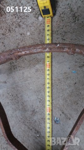 масивно ковано възрожденско колело от двуколка, каруца, снимка 7 - Антикварни и старинни предмети - 39350421