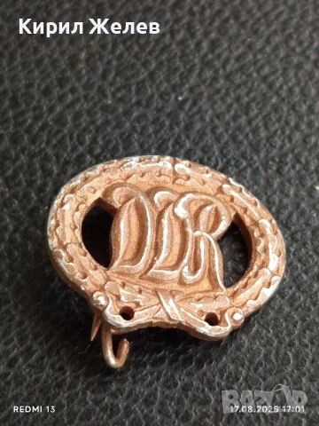 Две значки ГДР стари редки за КОЛЕКЦИЯ ДЕКОРАЦИЯ 27029, снимка 6 - Колекции - 51393918