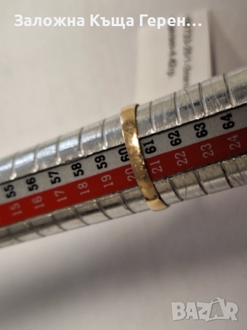 Златен пръстен 4,42гр 14к, снимка 4 - Пръстени - 52874436